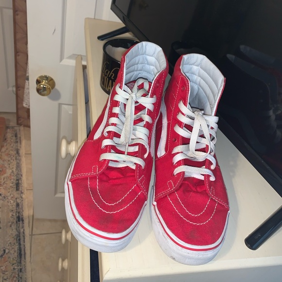 Red Vans - Picture 2 of 7